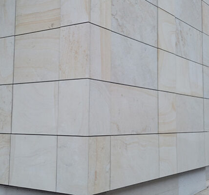surestone natural quarried stone facade at copthall bridge harrogate