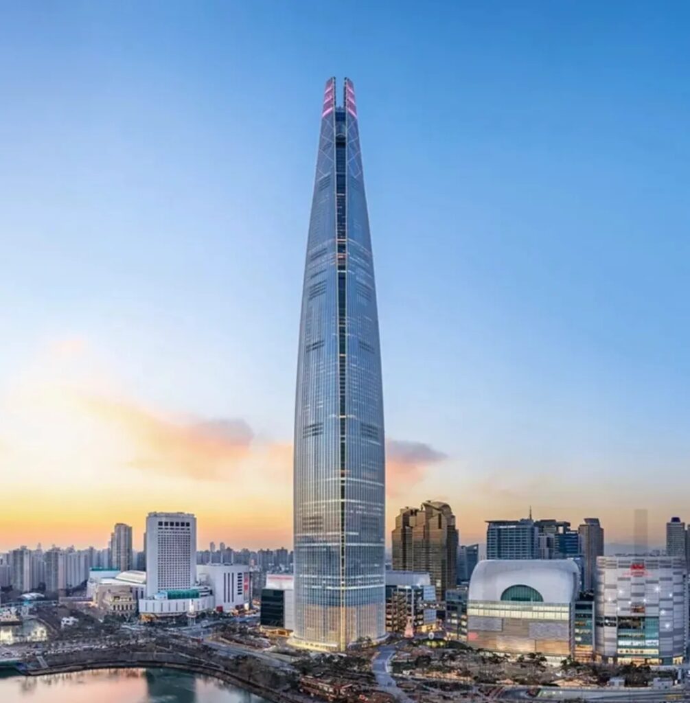 서울 롯데타워 전경