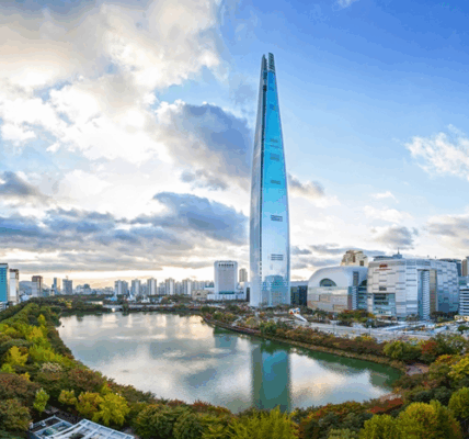 서울 롯데타워 전경