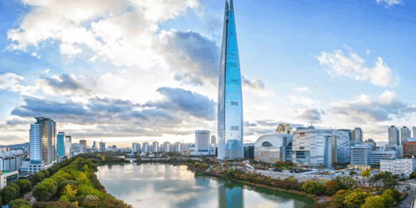 서울 롯데타워 전경