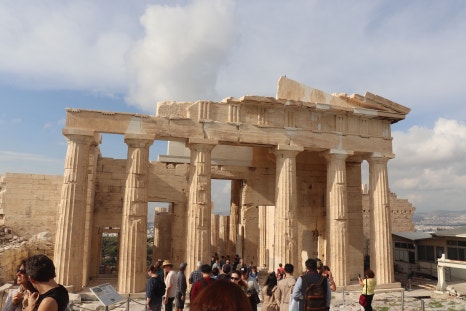 파르테논 신전 전경 기하학적 정밀성 2